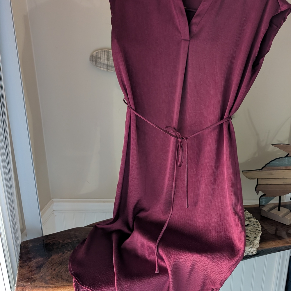 Banana Republic Plum Midi Dress